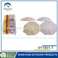 High Quality Various Style Available Sun Protection Nylon Beach Umbrella